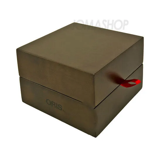 JMS always Earrings Original Oris Artelier GMT Automatic Silver White Dial Stainless Steel Mens Watch 69076904081MB