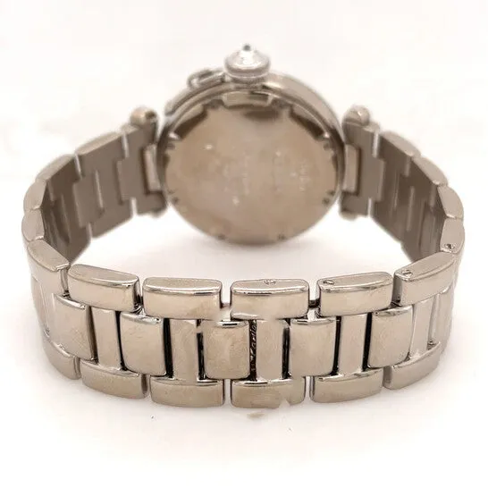 JMS always Original Preowned Cartier Pasha Automatic Diamond Silver Dial Ladies Watch 2308 Watches JMS always Original Preowned Cartier Pasha Automatic Diamond Silver Dial Ladies Watch 2308 Watches