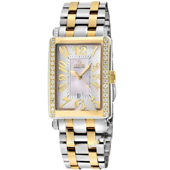 JMS always Watches Original Gevril Avenue of Americas Mini Diamond Quartz Ladies Watch 7544YEB