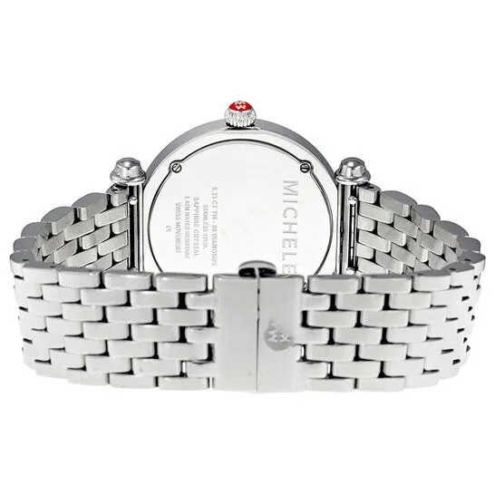 JMS always Watches Original Michele Caber Atlas Diamond Bezel Ladies Watch MWW16A000048