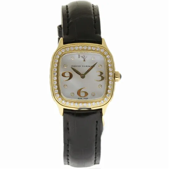 JMS always Watches Original Preowned David Yurman Thoroughbred Diamond White Mother of Pearl Dial Ladies Watch T304X588 JMS always Watches Original Preowned David Yurman Thoroughbred Diamond White Mother of Pearl Dial Ladies Watch T304X588