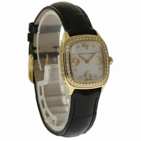 JMS always Watches Original Preowned David Yurman Thoroughbred Diamond White Mother of Pearl Dial Ladies Watch T304X588 JMS always Watches Original Preowned David Yurman Thoroughbred Diamond White Mother of Pearl Dial Ladies Watch T304X588