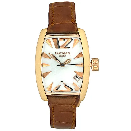 JMS always Watches Original Preowned Locman Panorama Quartz Ladies Watch 153