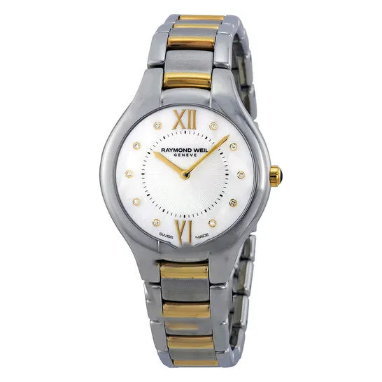 JMS always Watches Original Raymond Weil Noemia Quartz Diamond Ladies Watch 5132STP00985