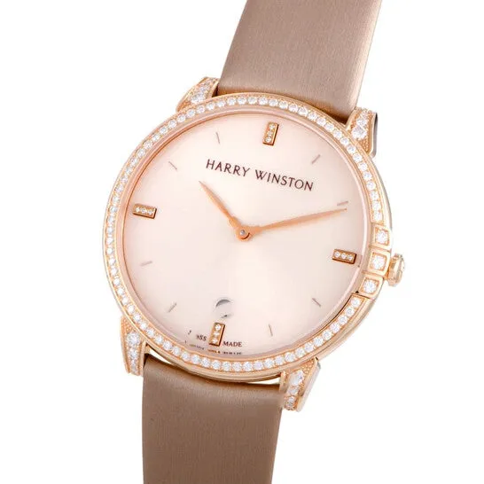 Original Preowned Harry Winston Midnight Automatic Diamond Ladies Watch MIDAHD39RR003 JMS always Watches Original Preowned Harry Winston Midnight Automatic Diamond Ladies Watch MIDAHD39RR003 JMS always Watches