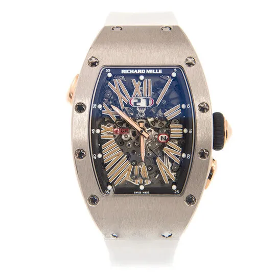 Original Richard Mille RM 037 Automatic Silver Dial Ladies Watch RM037 AO WG JMS always Watches Original Richard Mille RM 037 Automatic Silver Dial Ladies Watch RM037 AO WG JMS always Watches