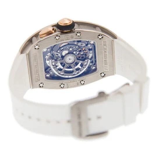 Original Richard Mille RM 037 Automatic Silver Dial Ladies Watch RM037 AO WG JMS always Watches Original Richard Mille RM 037 Automatic Silver Dial Ladies Watch RM037 AO WG JMS always Watches