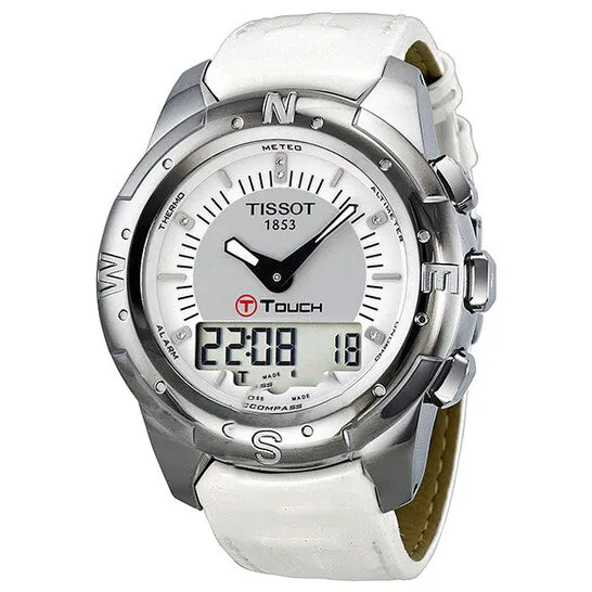 Original Tissot TTouch II MultiFunction Silver Dial Titanium Watch T0472204608600 JMS always Watches
