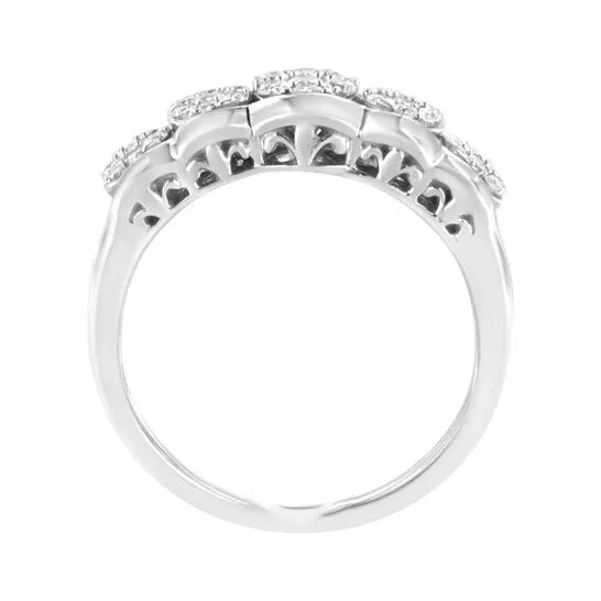 Rings JMS always Original Haus of Brilliance 925 Sterling Silver 12 cttw LabGrown Diamond 5 Flower Ring FG Color VS2SI1 Clarity Size 7 Rings JMS always Original Haus of Brilliance 925 Sterling Silver 12 cttw LabGrown Diamond 5 Flower Ring FG Color VS2SI1 Clarity Size 7