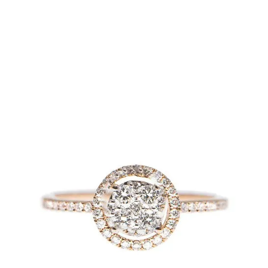 Rings JMS always Original New J Collection Ring 45 Rddi 048 Ct18kr 176 Gm 18kt Rose Gold Pink Gold Rings JMS always Original New J Collection Ring 45 Rddi 048 Ct18kr 176 Gm 18kt Rose Gold Pink Gold