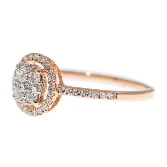 Rings JMS always Original New J Collection Ring 45 Rddi 048 Ct18kr 176 Gm 18kt Rose Gold Pink Gold Rings JMS always Original New J Collection Ring 45 Rddi 048 Ct18kr 176 Gm 18kt Rose Gold Pink Gold