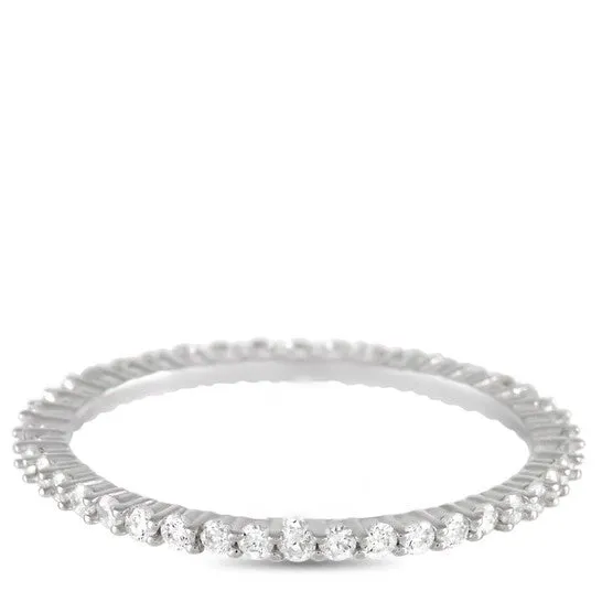 Rings Original LB Exclusive 14K White Gold 046 ct Diamond Eternity Band Ring JMS always Rings Original LB Exclusive 14K White Gold 046 ct Diamond Eternity Band Ring JMS always