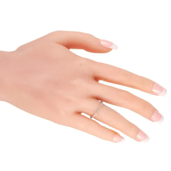 Rings Original LB Exclusive 14K White Gold 046 ct Diamond Eternity Band Ring JMS always Rings Original LB Exclusive 14K White Gold 046 ct Diamond Eternity Band Ring JMS always