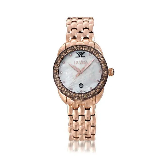 Watches JMS always Original Le Vian Le Vian Time Quartz Diamond Ladies Watch LV9398RC7