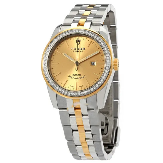 Watches JMS always Original Tudor Glamour Date Automatic Diamond Champagne Dial Ladies Watch M530230020