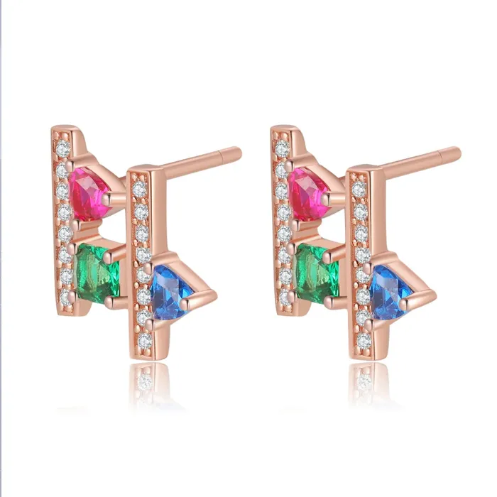 Earrings Trendolla Jewelry Square Earrings La beaut de lespoir Collection by Venus