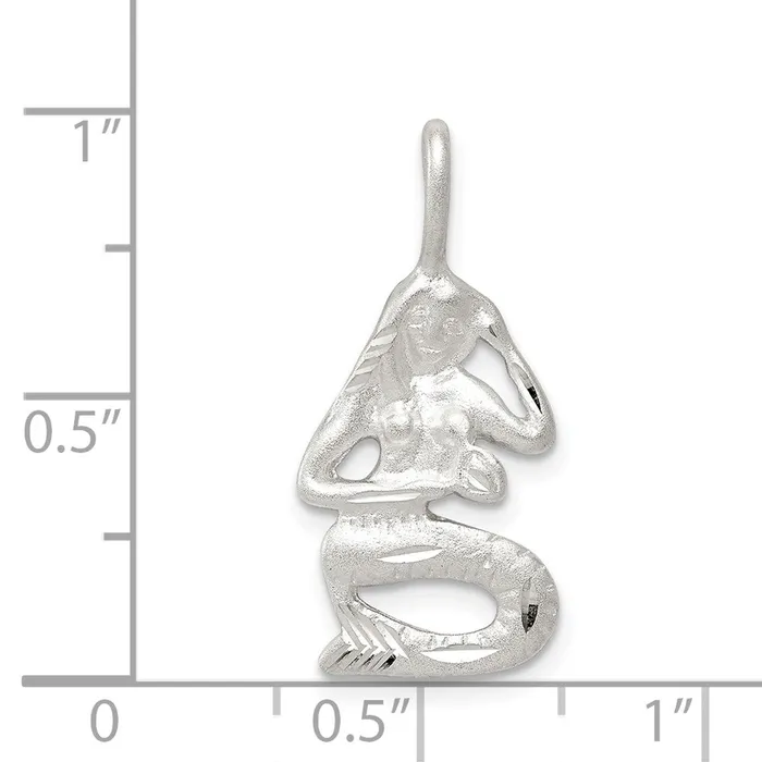 Rings Sterling Silver Mermaid Charm TreasureFineJewelers