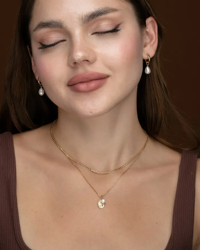 ERIJEWELRY Earrings Teardrop Huggie Hoop earrings