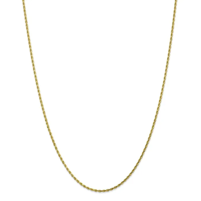 10k 175mm Diamondcut Rope ChainWBC10K01418 WB Choice Jewelry Necklaces