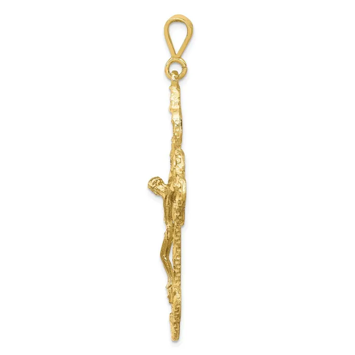 10K Crucifix CharmWBC10C287 WB Choice Jewelry Charm Necklaces 10K Crucifix CharmWBC10C287 WB Choice Jewelry Charm Necklaces