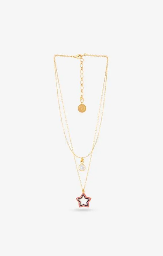 Bracelets PRERTO ECOMMERCE PRIVATE LIMITED Pink Acuben Star Bracelet
