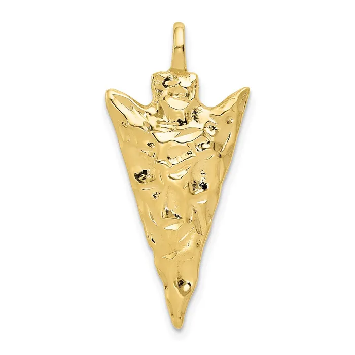 Charm Necklaces WB Choice Jewelry 10k Arrow Head CharmWBC10A0932
