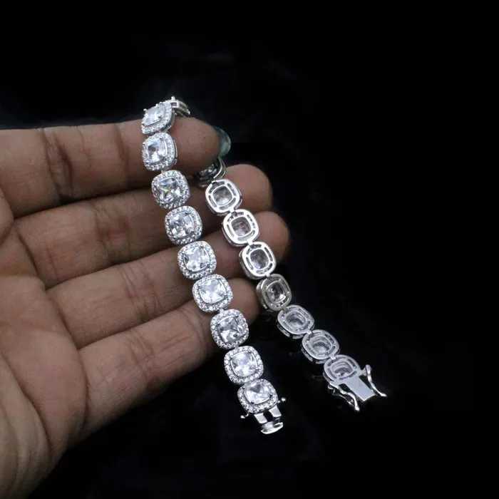 Indian Style Real 925 Sterling Silver Women Bracelet 7 Karizma Jewels Bracelets