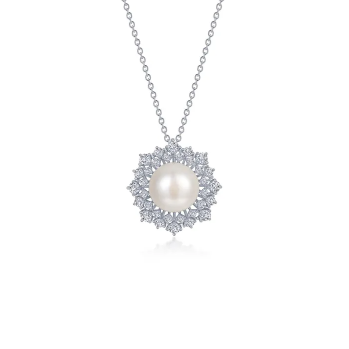 Necklaces Lafonn Cultured Freshwater Pearl Necklace