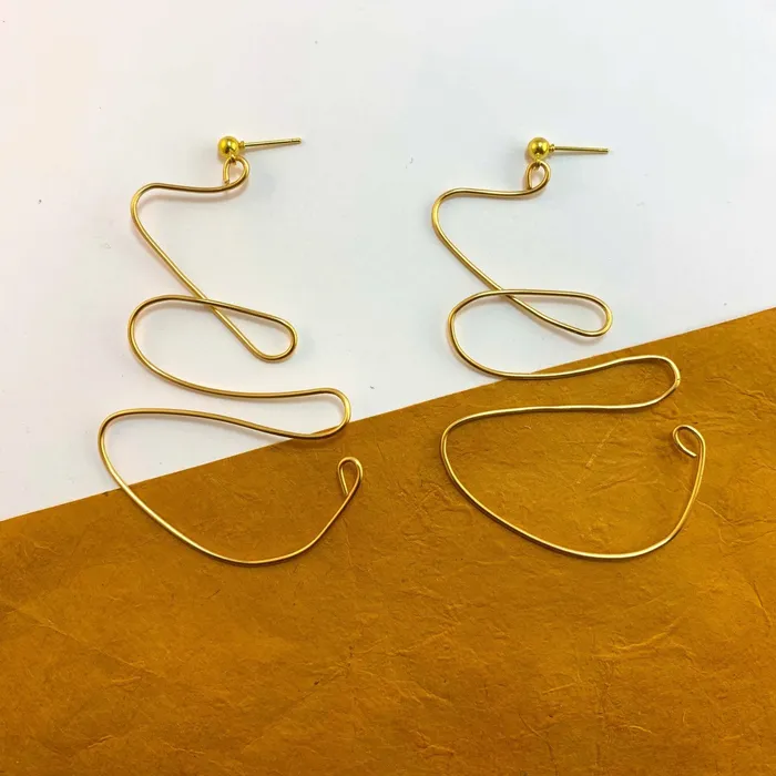 Wavy Earrings AIRI Jewelry Gallery Earrings