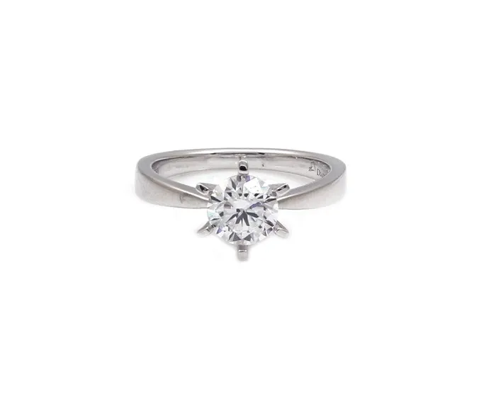 Cherie Dori Rings 6 Prong Solitare Ring