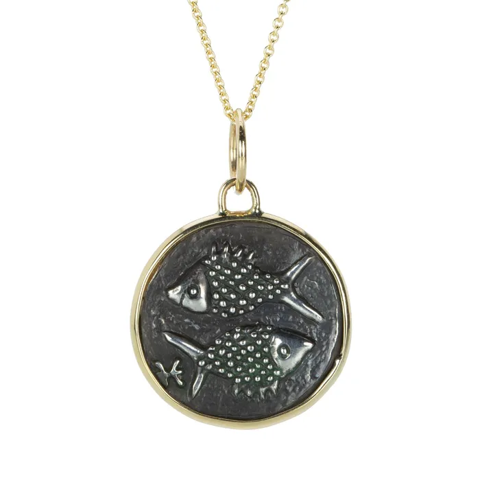 Alexis Kletjian Pisces Zodiac Charm Charm Only Charm Necklaces