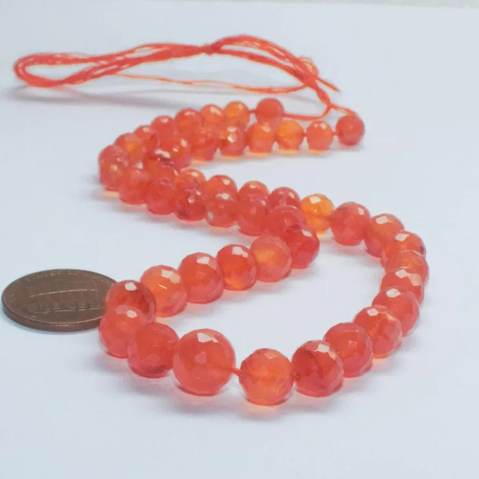 Necklaces Beads Supplies USA Natural Orange Carnelian Faceted Ball Round Gemstone Beads Necklace 15 6mm 9mm Necklaces Beads Supplies USA Natural Orange Carnelian Faceted Ball Round Gemstone Beads Necklace 15 6mm 9mm