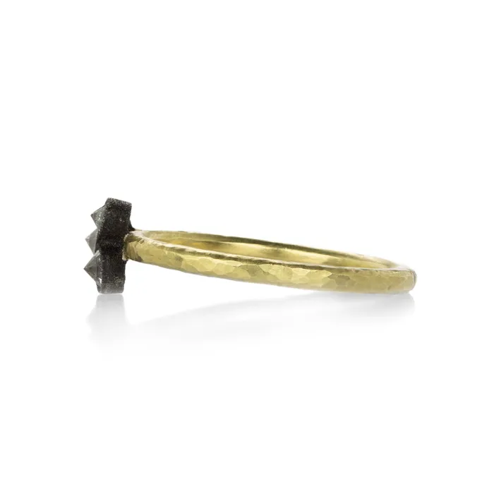 Rings Todd Pownell Three Inverted Diamond Cluster Ring Rings Todd Pownell Three Inverted Diamond Cluster Ring
